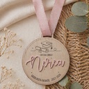 Medalla madera